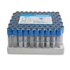 Veterinary Lab Vacuum Blood Collection Coagulation Tubes Buffered Sodium Blood Collection Tube Pet Supplies, 2ml Blue 100pcs