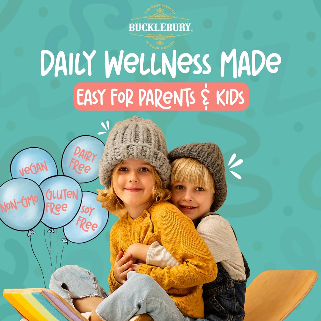 BUCKLEBURY Liquid Zeolite Detox for Kids with Probiotics - Sugar Free Natural Berry Flavour Probiotics for Kids - Zeolite Heavy Metal Detox and Immune Support - 2 Fl Oz — Amazon image 5