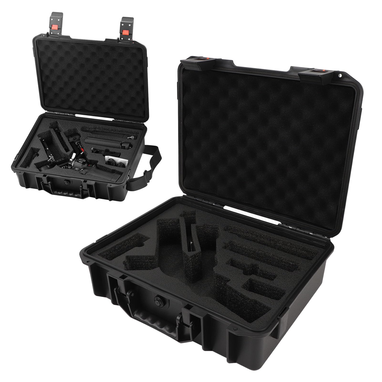 Alomejor Estuche de Transporte para Estabilizador RS 4, Carcasa Dura Resistente con Forro Suave, Estuche Protector de Viaje para Estabilizador de Cámara, Diseñado para Profesionales, Hecho de