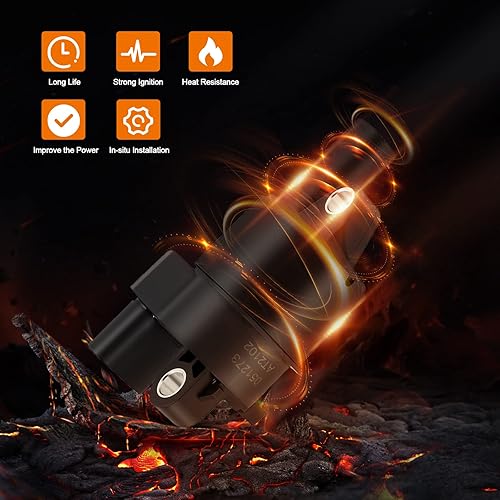 Vista 104 de OCPTY Juego de 4 bobinas de encendido compatibles con OE: UF604 C1685 apto para Mazda 3 para Mazda 5 2008-2015