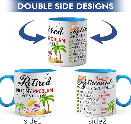 Miniatura 2 de Regalos de jubilación personalizados para mujeres, hombres, compañeros de trabajo 2023, regalos de despedida para compañeros de trabajo, amigos,