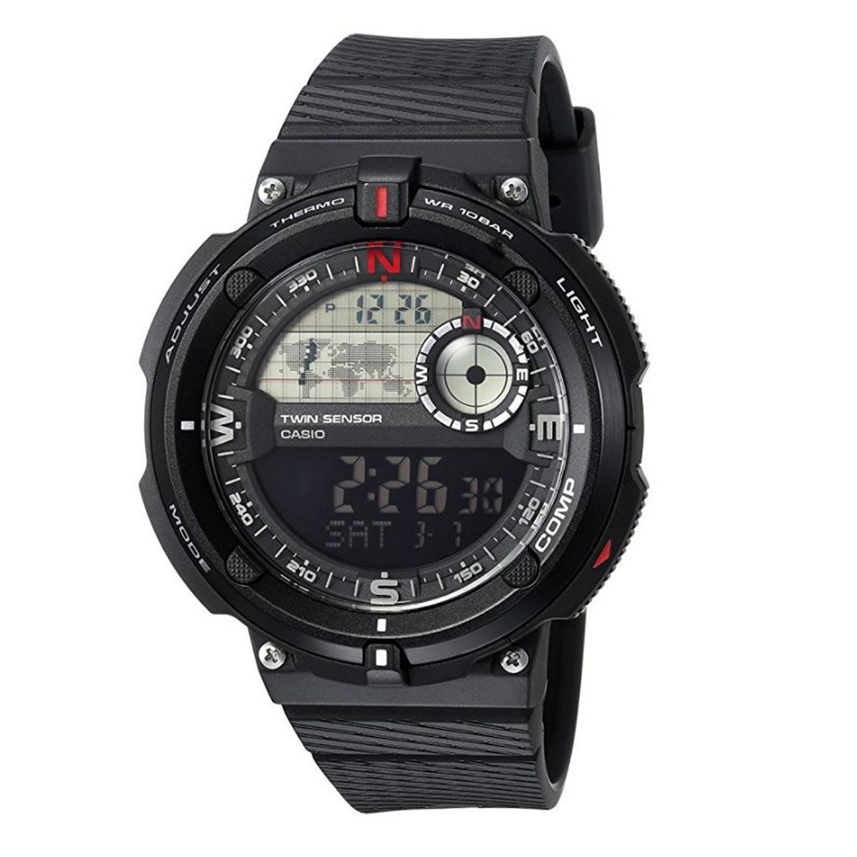 Casio Men's Twin Sensor SGW600H Casual Watch