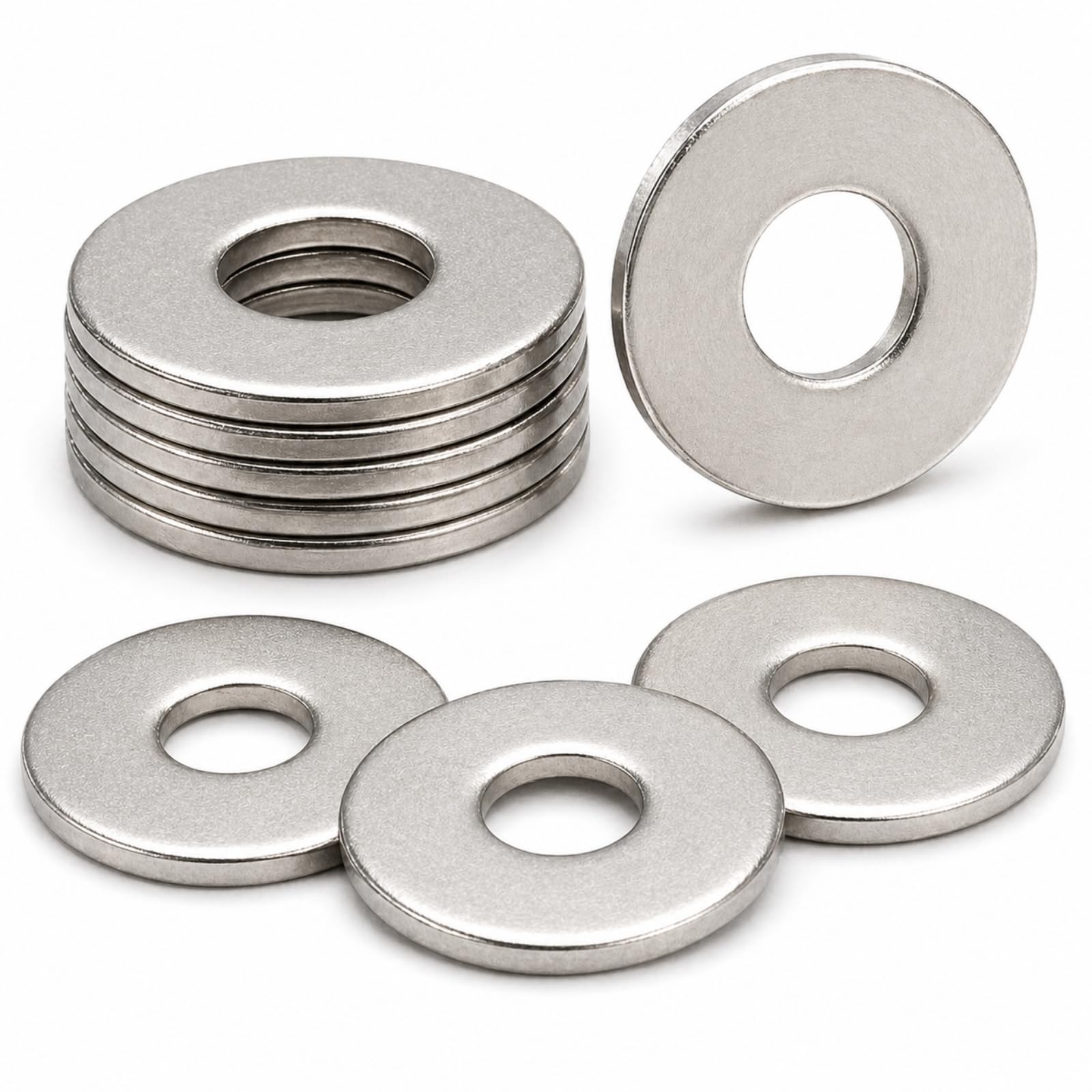 Stainless Steel Rivet Washers - 250 Pack -1