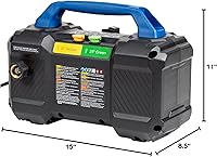 Vista 10 de Westinghouse ePX3100v - Lavadora a presión eléctrica, 2100 PSI máximo, 1.76 GPM máximo, asa de transporte incorporada, cañón de espuma desmontable