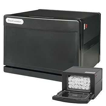 Amazon | タオルウォーマー GH-8BF ブラック 前開き 縦開き 7L