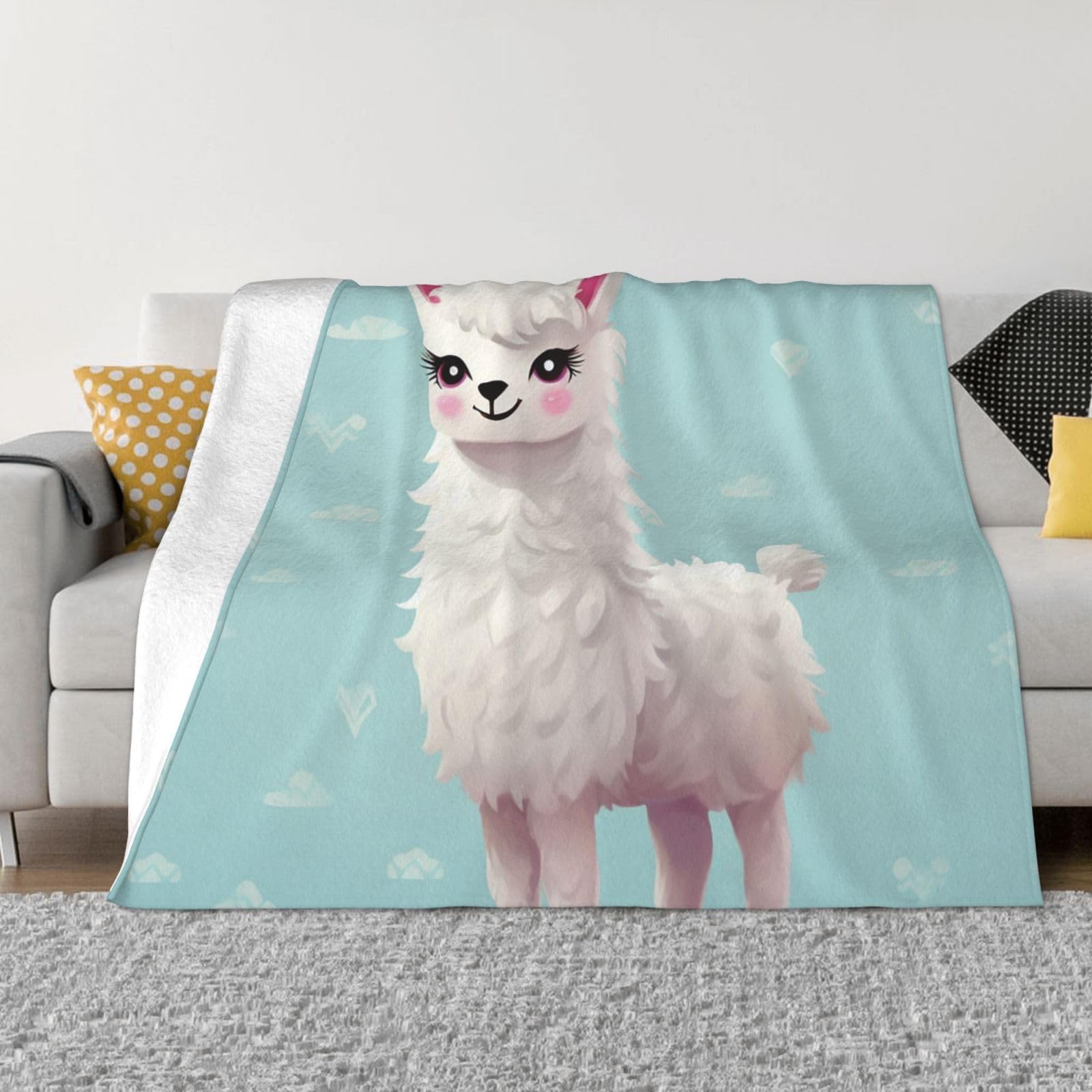 Couverture pour canapé en flanelle douce pour vos soirées cocooning