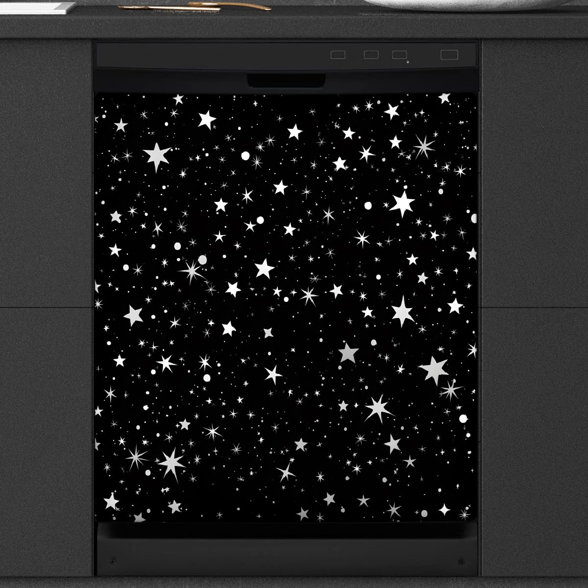 Funda reutilizable para lavavajillas magnética panel frontal espacio 53,3x66cm 8