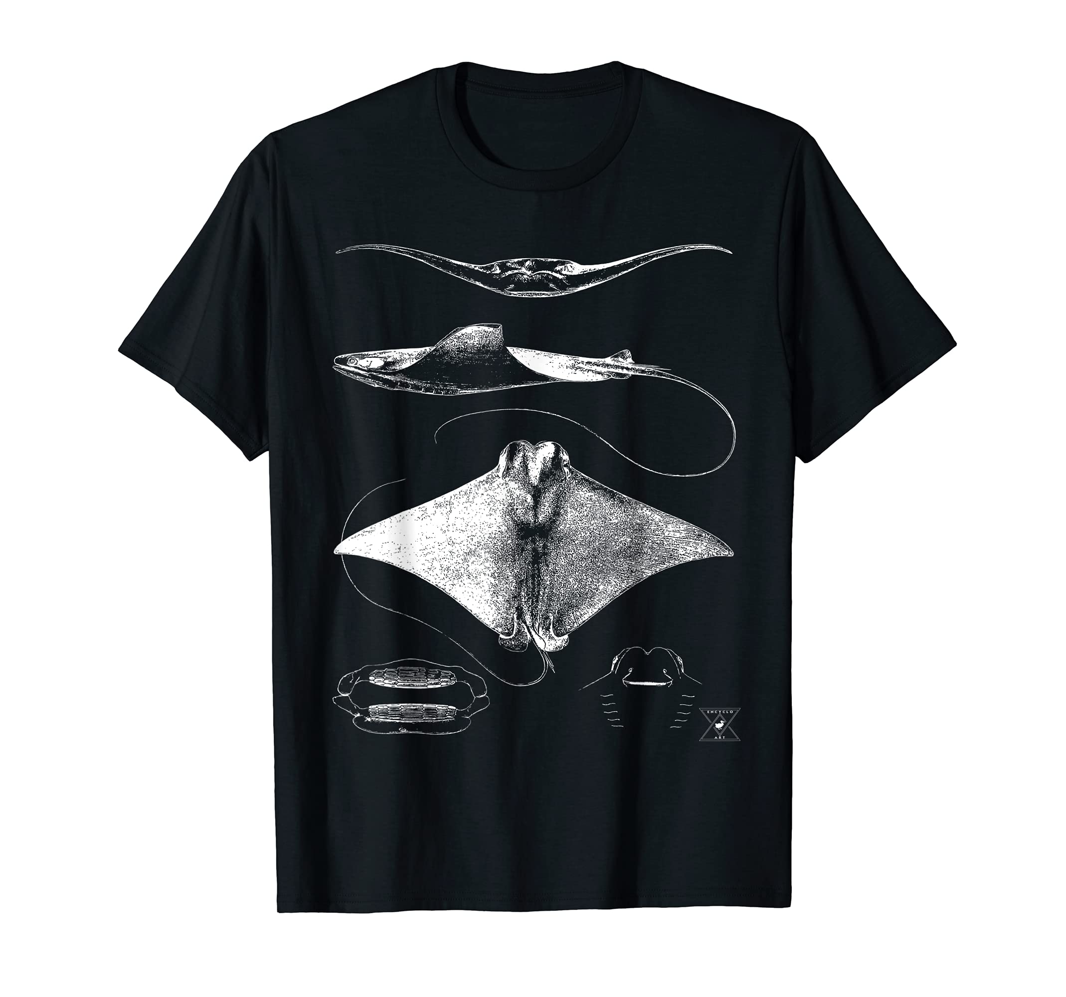 EncycloArtStingray Oceanography Shirt
