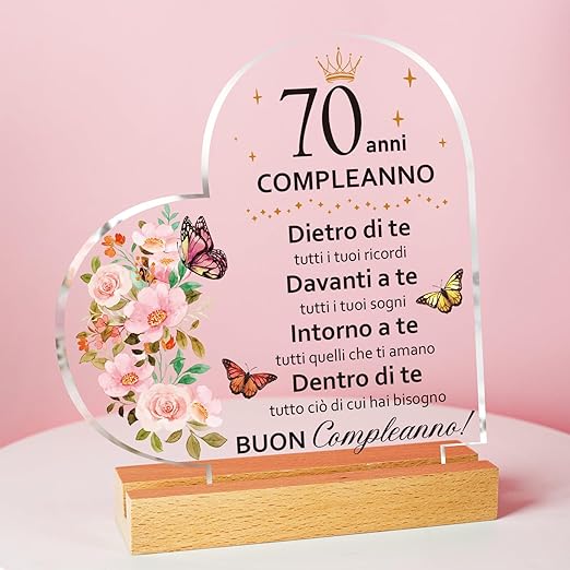 Biglietto Di Compleanno Divertente Per Donna - 40&deg;, 50&deg;, 60