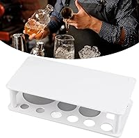 Vista 4 de TOPINCN Kit de coctelera de barman soporte de plástico para ahorrar espacio, organizar almacenamiento, soporte para herramientas de bartender, barra