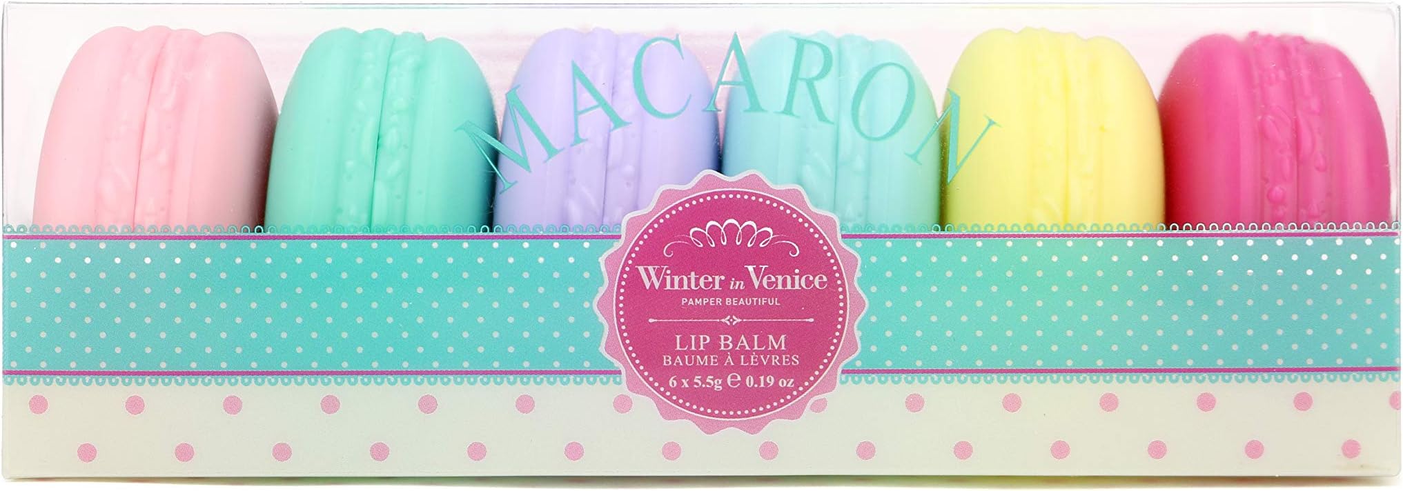 Winter in Venice - Macaron Lip Balm 6pc Collection