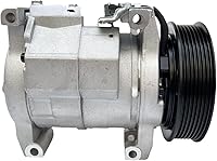 Vista 81 de Compresor de aire acondicionado AC para Ford Police Interceptor Utility 2013-2015, Ford Explorer 2011-2015, con embrague de A/C, compresor de CA