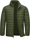 TACVASEN Men's Puffer Jacket Lightweight Warm Winter Insulated Water Repellent Windproof Quilted Coat