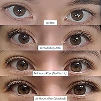 Vista 8 de Kit de levantamiento de pestañas coreano – Rizos instantáneos de calidad de salón con ingredientes nutritivos – Kit de bricolaje fácil – 8 semanas