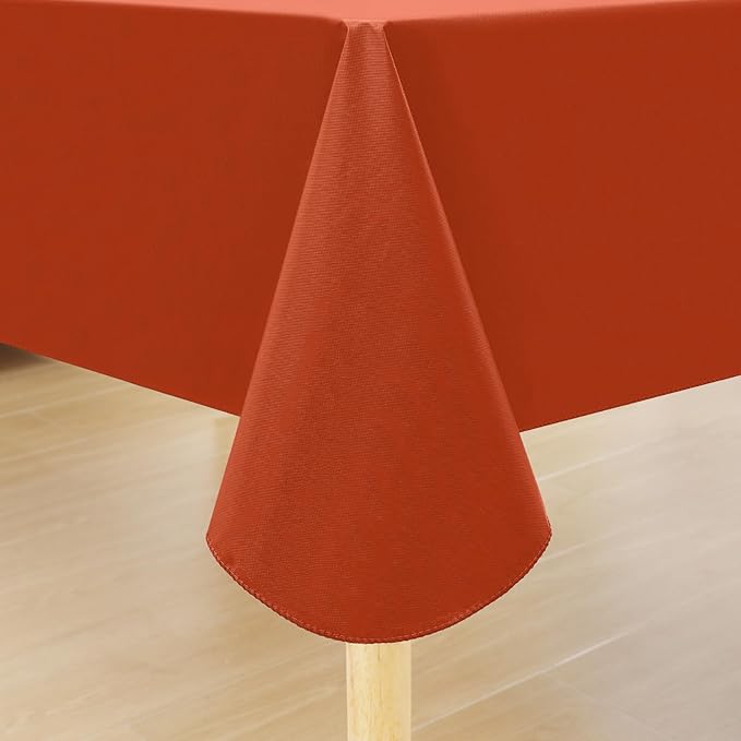 Amazon.com: Smiry Rectangle Table Cloth 52x70 Inch, Waterproof Wipeable ...