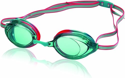 Vista 18 de Speedo Gafas de natación unisex para niños Vanquisher 2.0 Junior Lima azul espejada/cobalto/azul