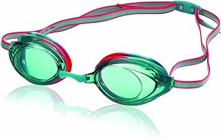 Speedo Vanquisher Goggles Turquoise Tye Dye