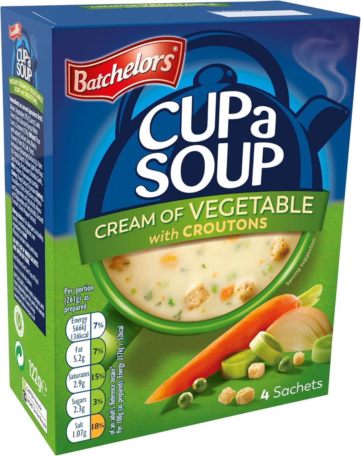 Batchelors Cup a Soup Cream of Vegetable by Batchelors image 4