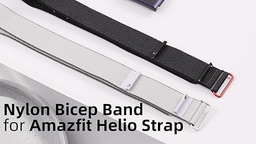 Amazon.com: Compatible with Amazfit Helio Strap Bicep Band, Hook