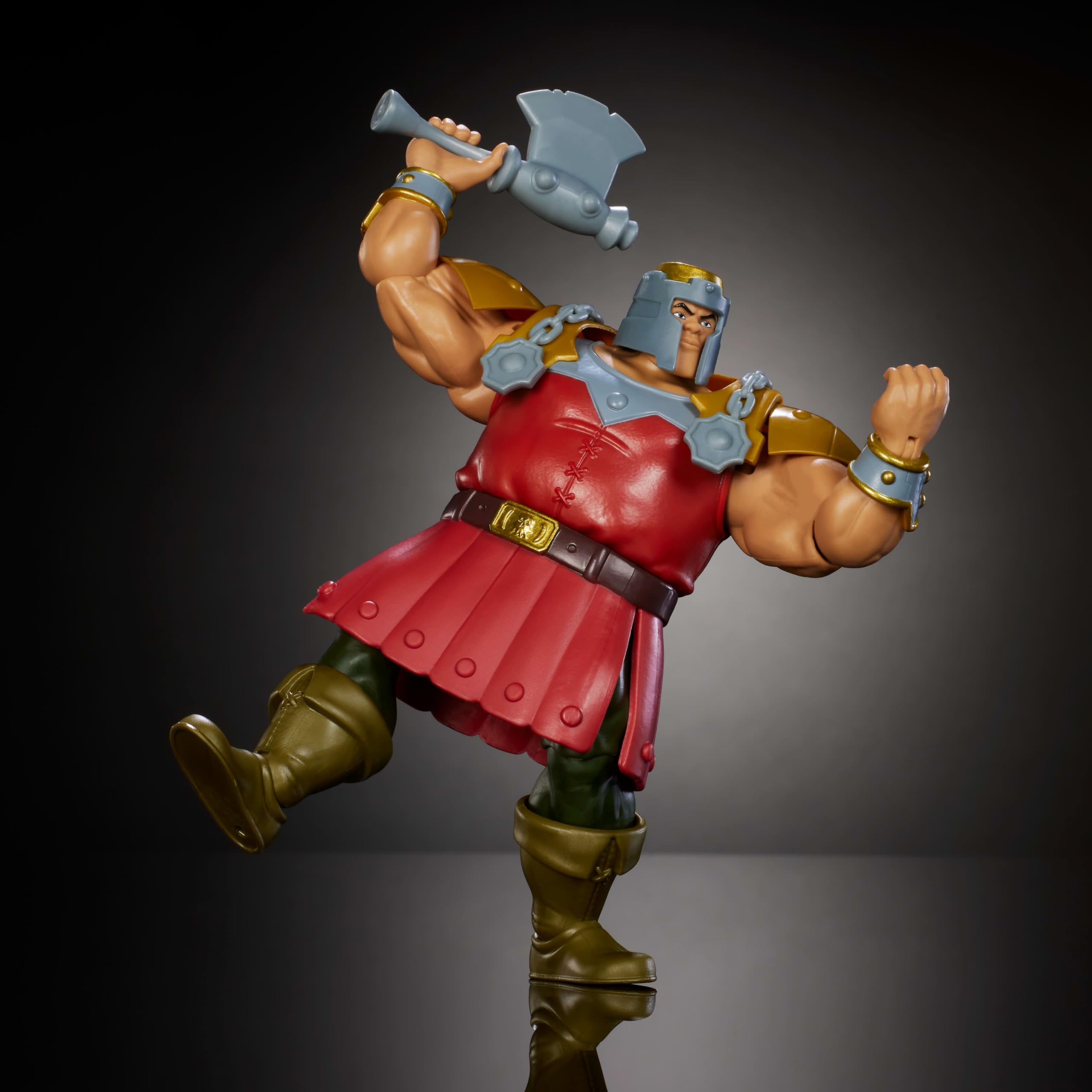 Masters of the Universe Origins Action Figure Deluxe Ram Man 200X Cartoon Collection, 5.5-inch 1980s TV Human Battering Hero - Image 3