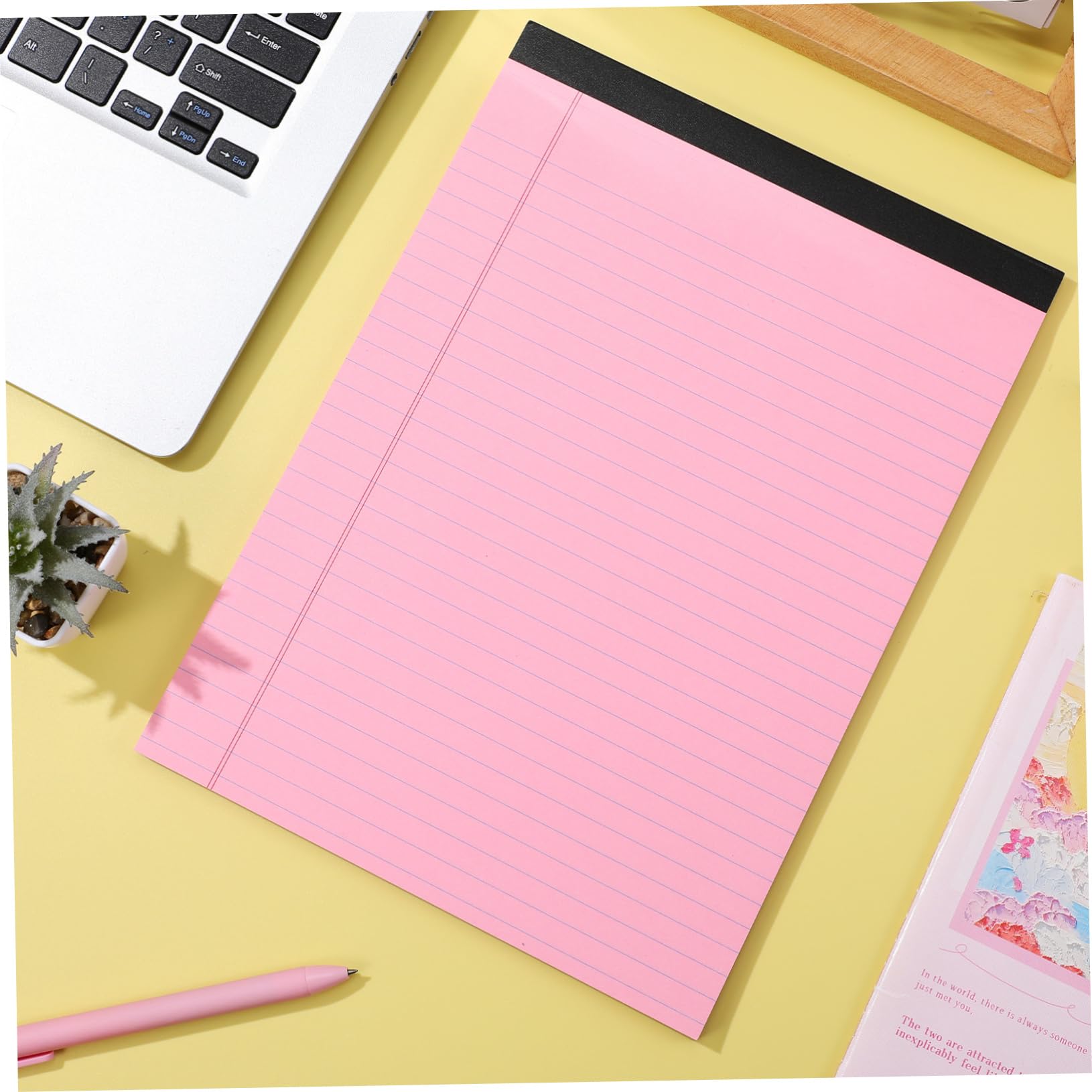 NUOBESTY Blocchi Note 6 Pezzi Carta Design Elegante e Pagine Ampie per Ufficio e Lavoro Ridotta Perdita di Inchiostro