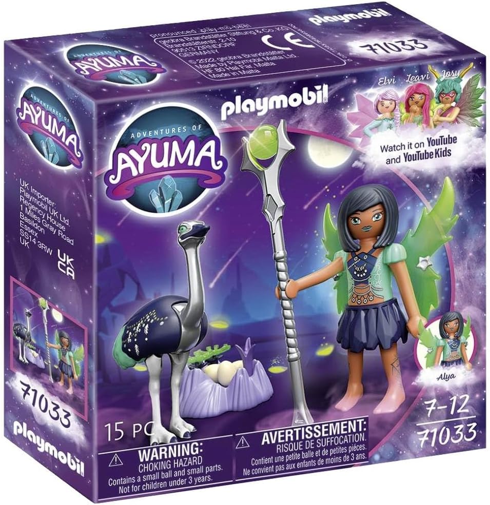 71033 Adventures of Ayuma Moon FAiry with Soul Animal, FAiry-Tale Toy, Fun Imaginative Role-Play, Playset Suitable for Children Ages 7+