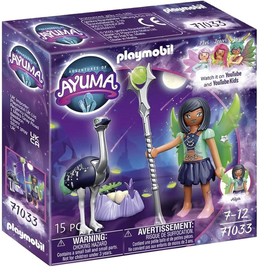 Amazon.com: Playmobil Adventures of Ayuma Moon Fairy with Soul