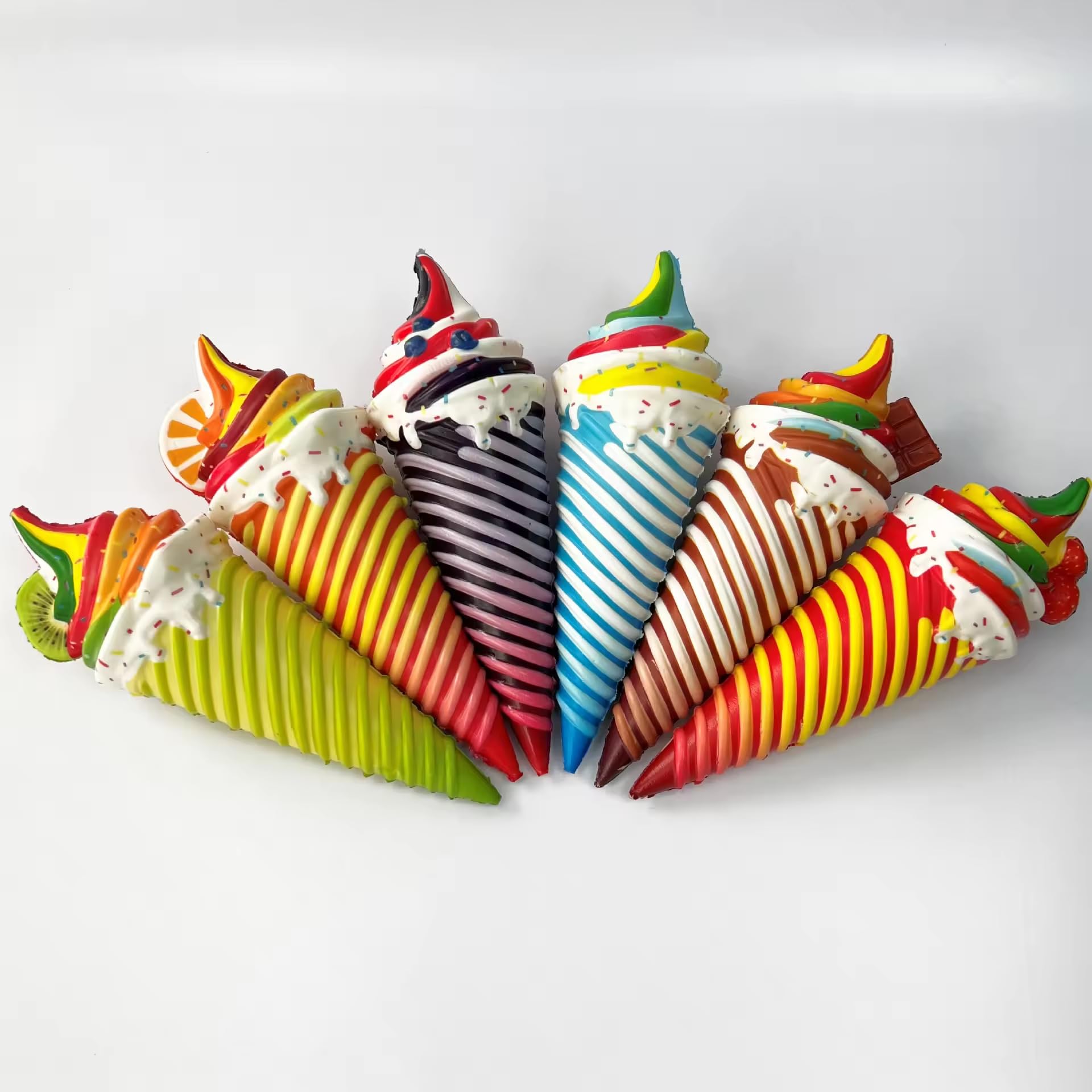 Majik Full Colour Printing Slow Rising Foam Squishy Ice Cream Cone Stress Relief Toys| Squeeze Ice Cream Toys for Kids, 1 Pcs, Multicolor (B0D78ZFK8J) Amazon Price History, Amazon Price Tracker