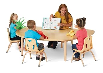Jonti-Craft 6268JCP251 PurposePlus Kidney Table, 72" x 48"