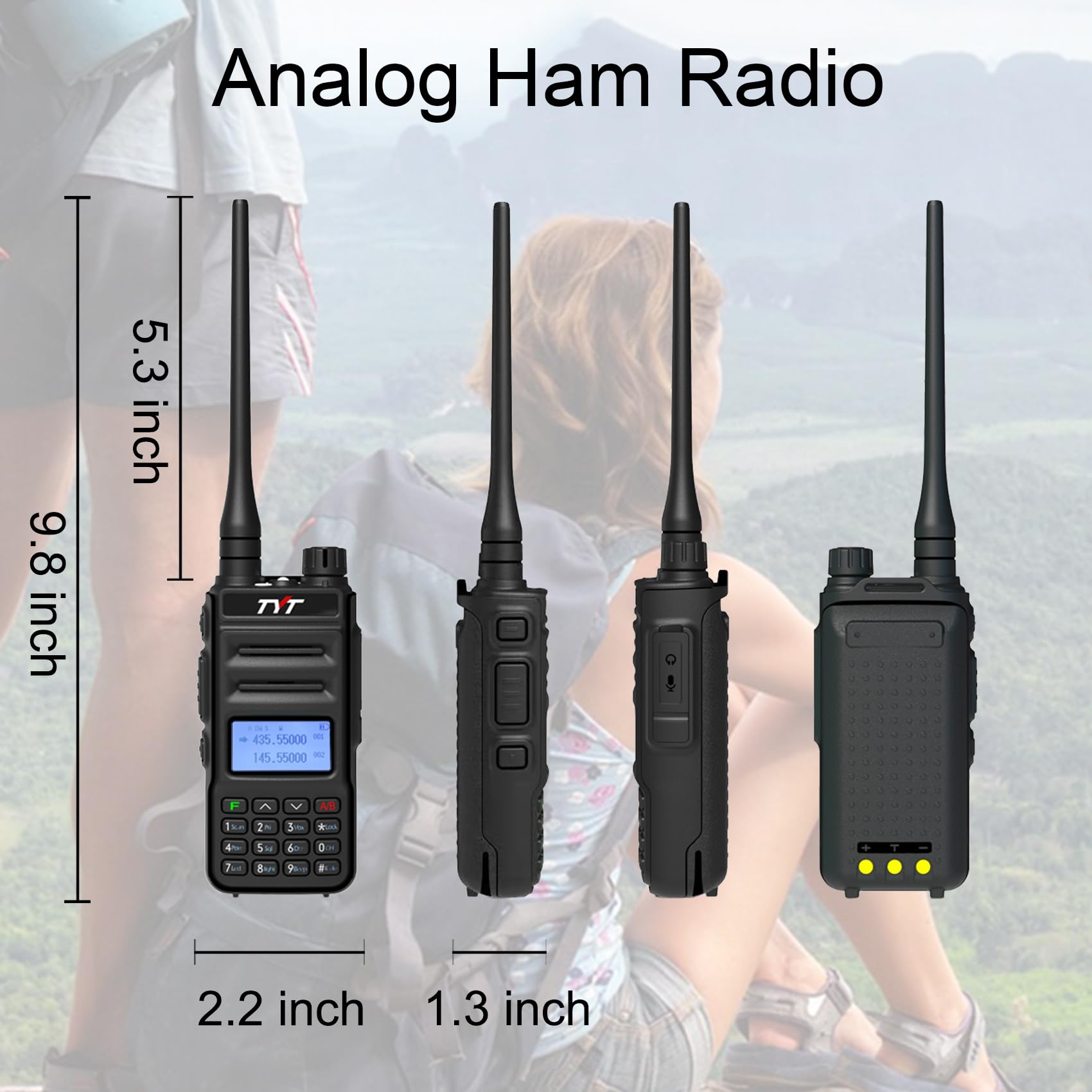Amazon.com: TH-UV88 Dual Band Two Way Radio 2 Pack - 5W VHF UHF 