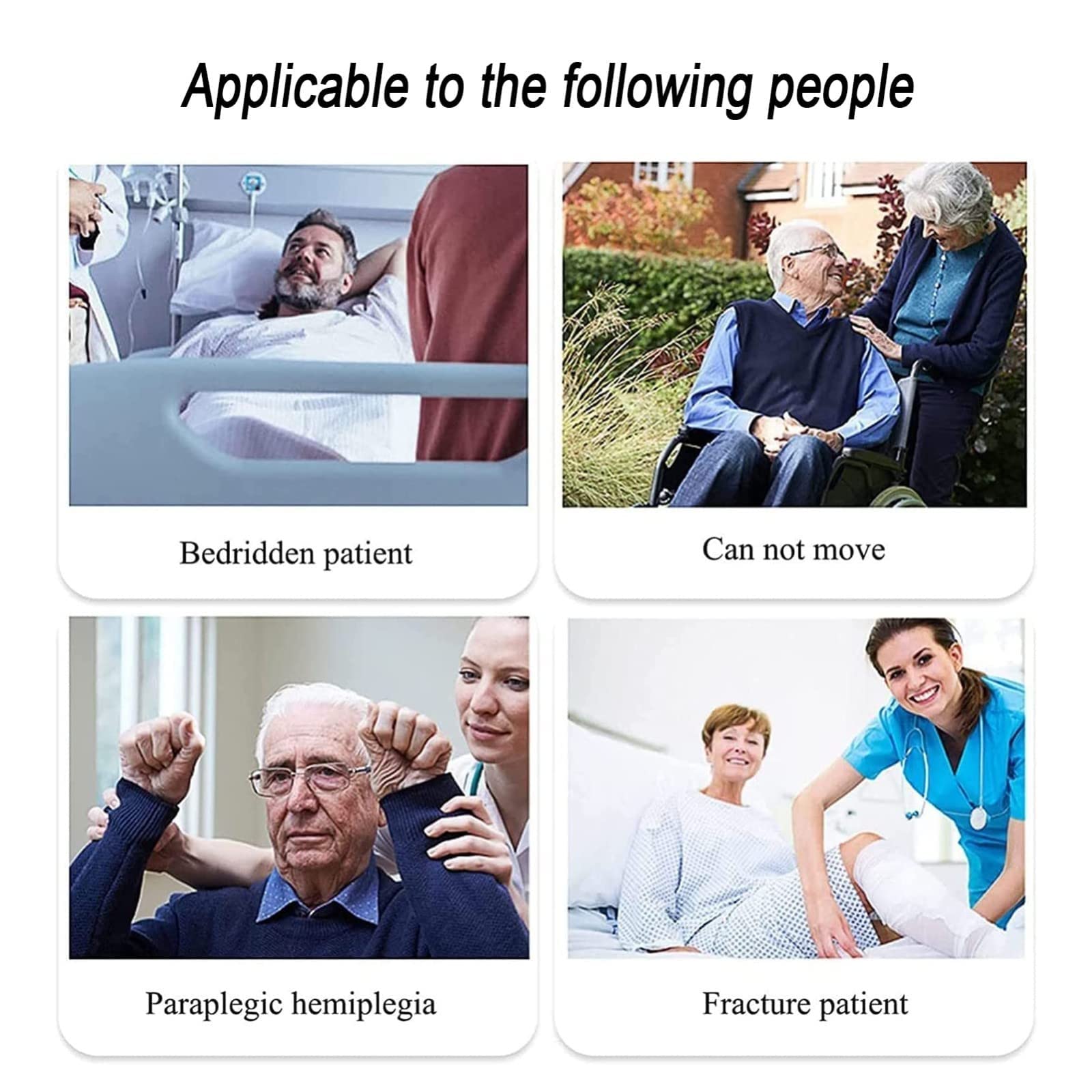 BLUEZY Paciente Honda Levantador Grúa, Paciente La Banda De Transferencia Arnés Elevación Paciente Cuerpo Completo Eslinga de Elevación de Pacientes para Familia, Hospital Smalle