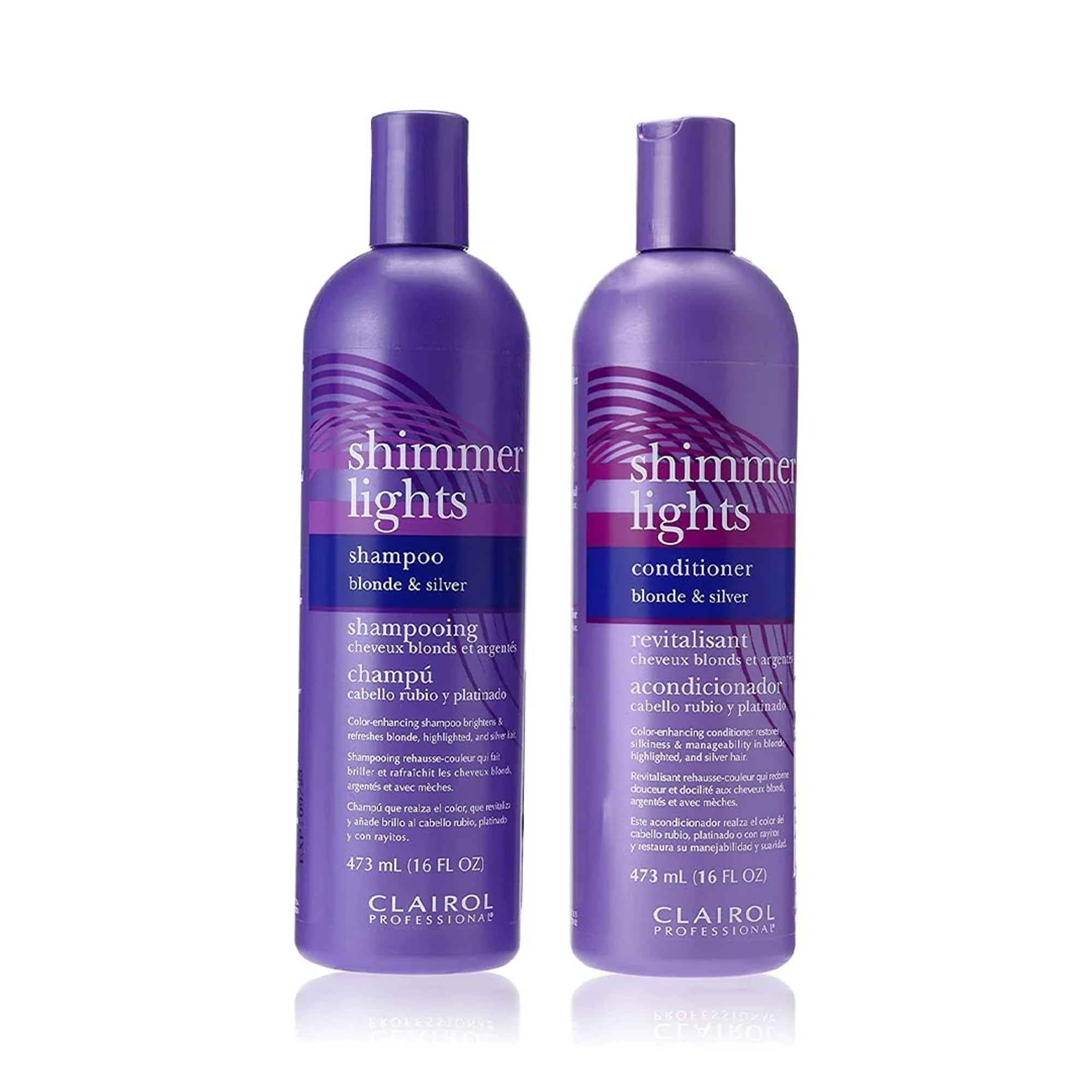 Professional Hair Care Kit for Gray, White, Highlighted and Light Blonde Tinted Hair