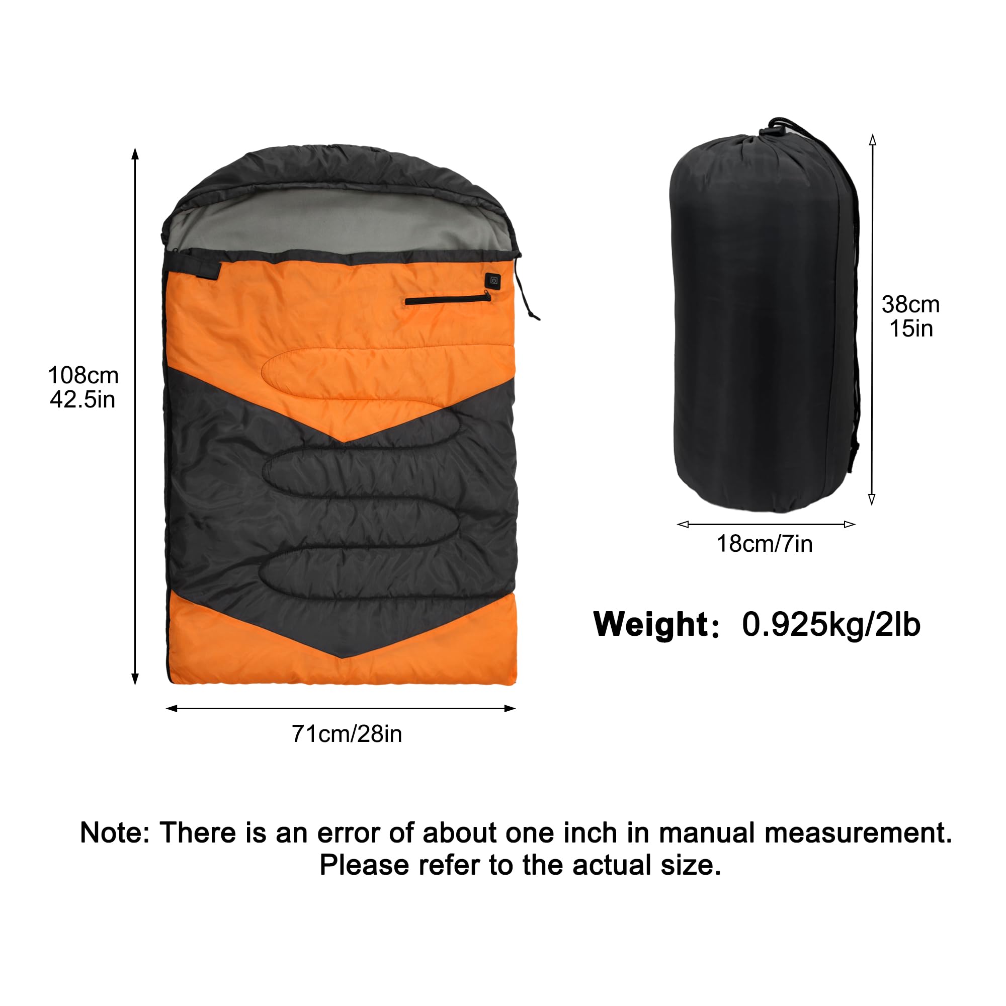 Beheizter Hundeschlafsack, beheizt, wasserdicht, warm, verstaubar, Hundebett-Matte mit Aufbewahrungstasche, für drinnen und draußen, Reisen, Camping, Wandern, Rucksackreisen