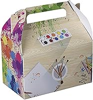 Vista 11 de Hammont Cajas de papel (10 unidades) - Cajas de galletas para regalos de fiesta, bonitos diseños, perfectas para fiestas y celebraciones, 6.25 x