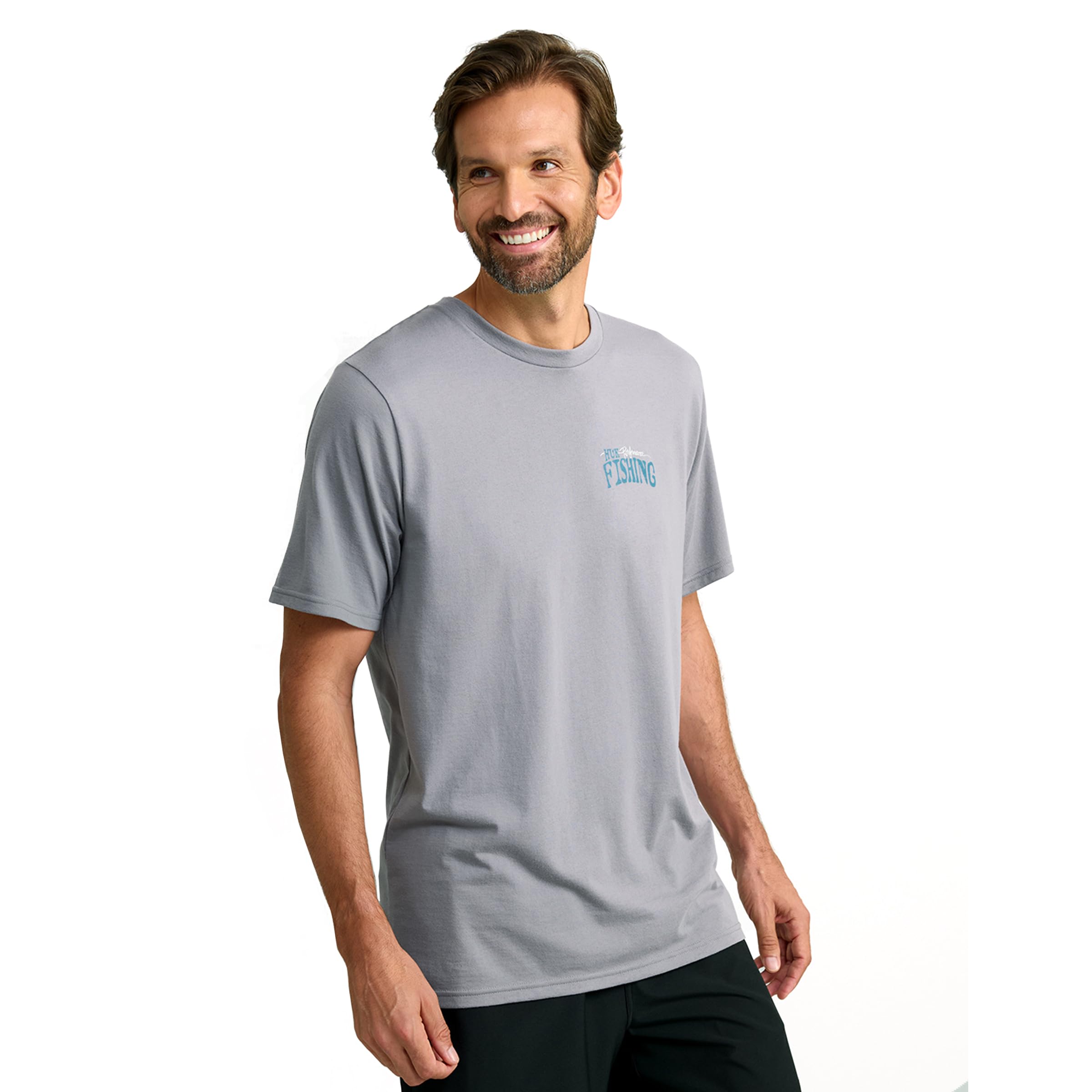 HUK Mens Performance Fishing Logo Tee, Short Sleeve T-Shirt for Men — view 50
