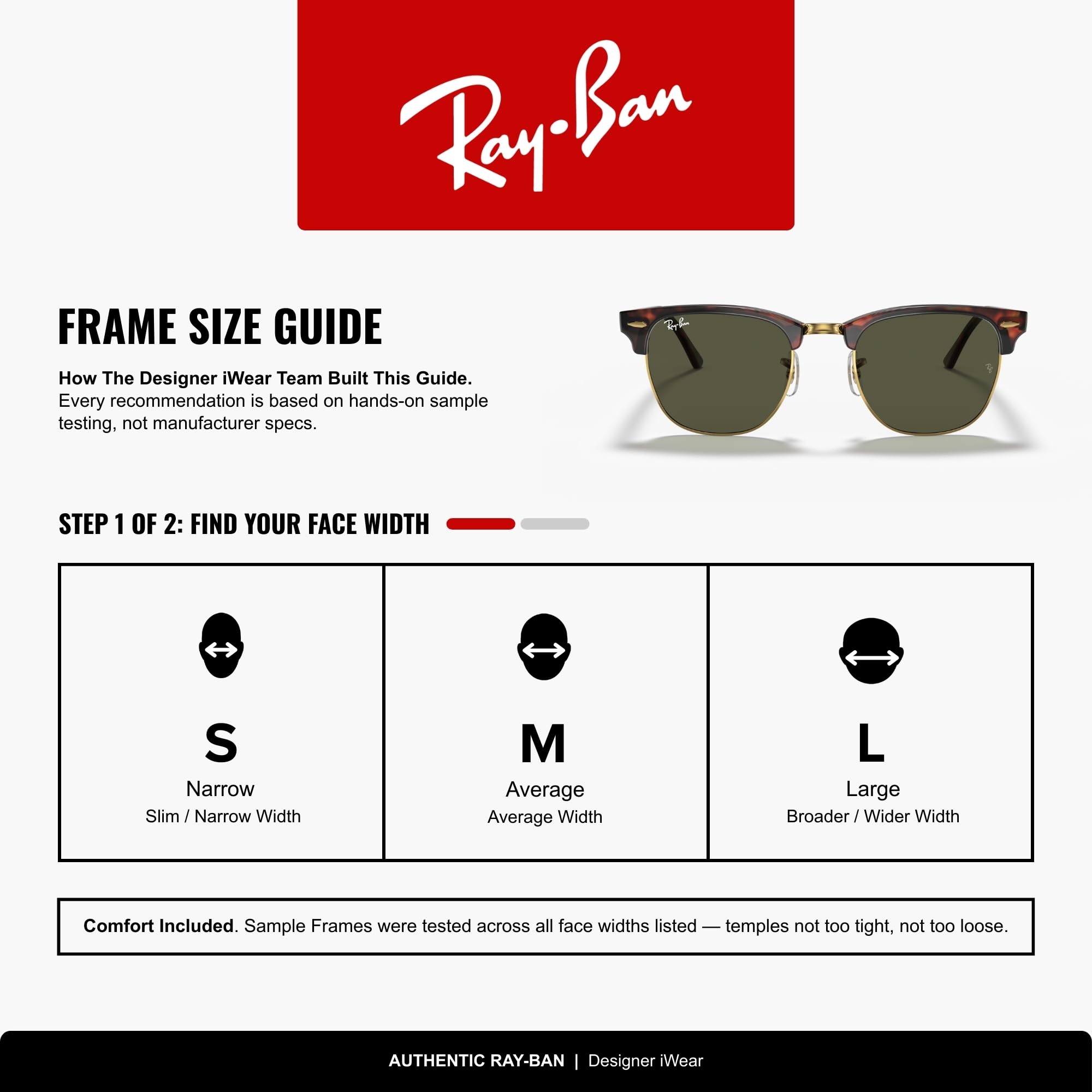 Ray-Ban Clubmaster Occhiali da sole Donna (Pacco da 1)