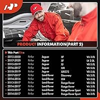 Vista 3 de A-Premium Compresor de aire acondicionado con embrague compatible con Land Rover Range Rover 2013-2017, LR4 2014-2016, Discovery 2017 y Jaguar