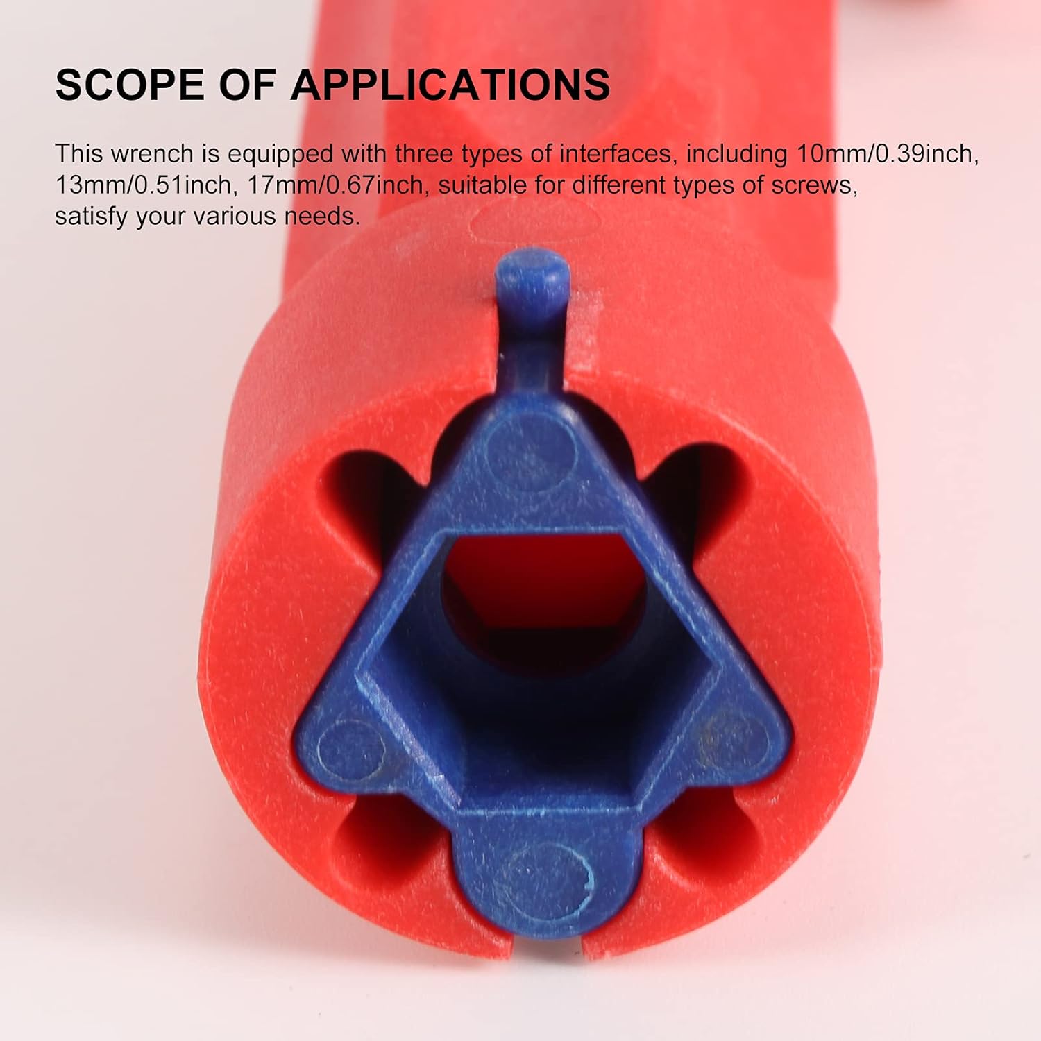 ALLOMN Toilet Seat Fitting Tool, Universal Toilet seat Installation Key