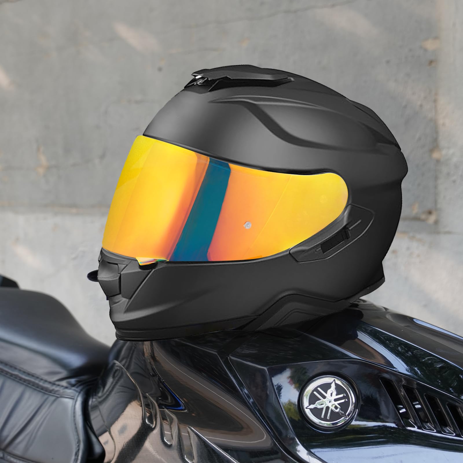 VCOROS Visera Casco Moto para GT Air Neotec CNS-1 TC-5 TC-9 GT Air 2 | Lente de Casco de Protección contra el Viento para Motocicleta,Reemplazo de Accesorios para Casco de Moto Casco Moto