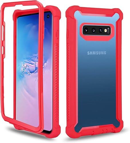 Miniatura 1 de Asuwish Funda de teléfono para Samsung Galaxy S10e, a prueba de golpes, a prueba de caídas, protección de cuerpo completo, híbrida resistente,