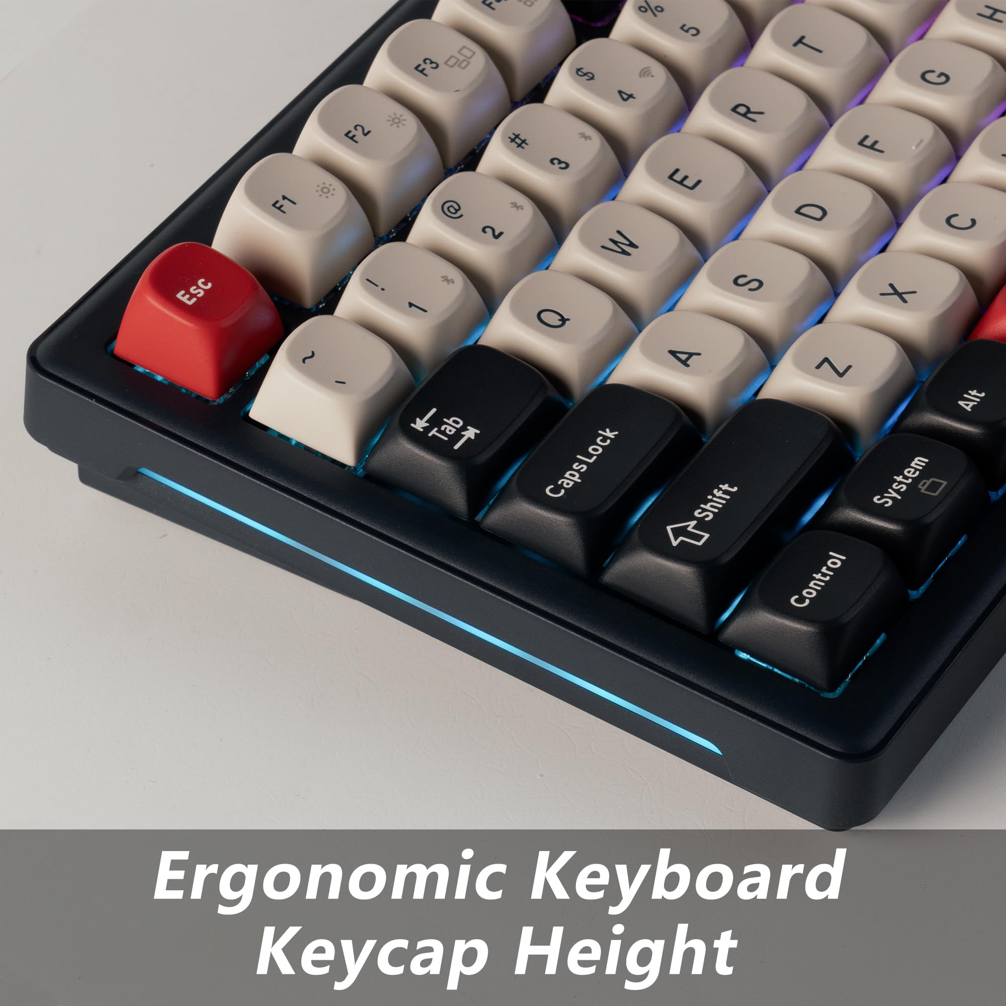 JamesDonkey J2 75% Wireless Mechanical Gaming Keyboard, Gasket Tri