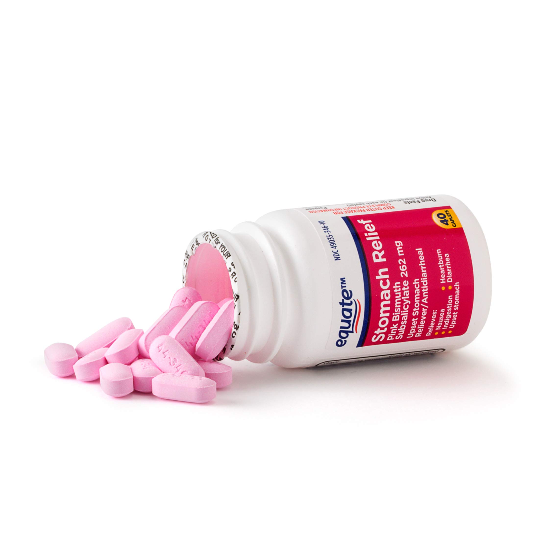 Equate Stomach Relief Caplets 40ct — Amazon image 2