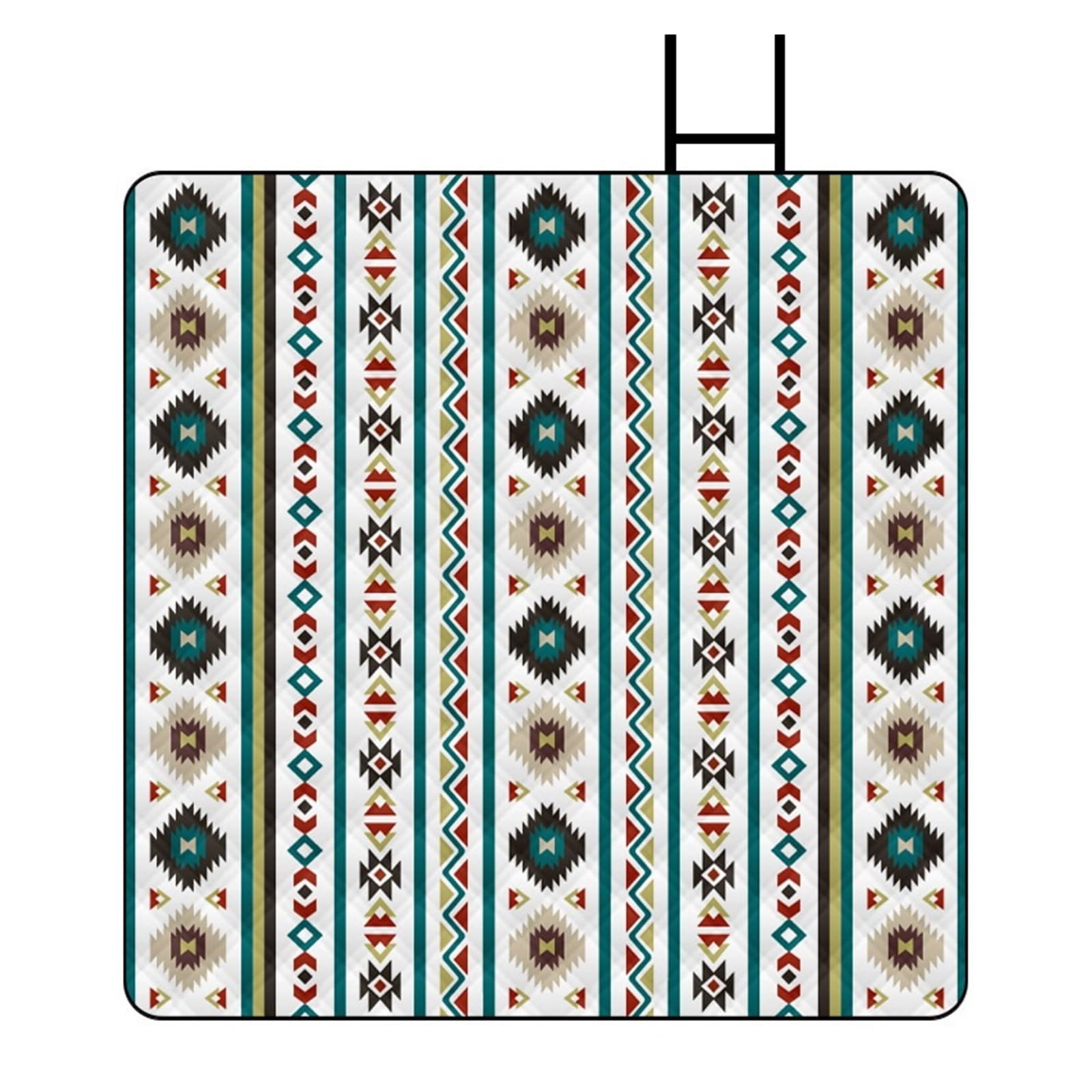 Tapis de camping imperméable et lavable grand format résistant au sable plage - 8