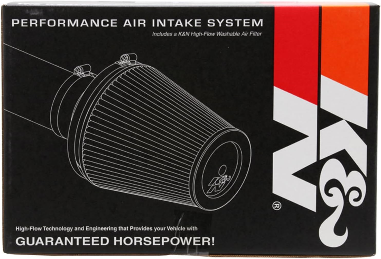 K&N Cold Air Intake System: High-Flow Air Filter, Increase Performance & Towing: Compatible with 2007-2011 Toyota: Sequoia, Tundra, 63-9031-1