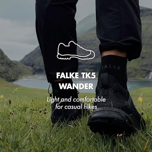 Miniatura 7 de FALKE Calcetines de senderismo TK5 Wander para mujer, 1 par
