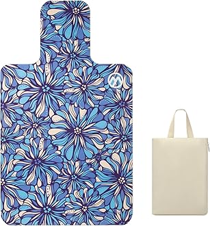 Pilates Reformer Mat Cover Non-slip for Pilates Reformer Workout 1mm/0.04" Thick with Carry Pouch, Blue