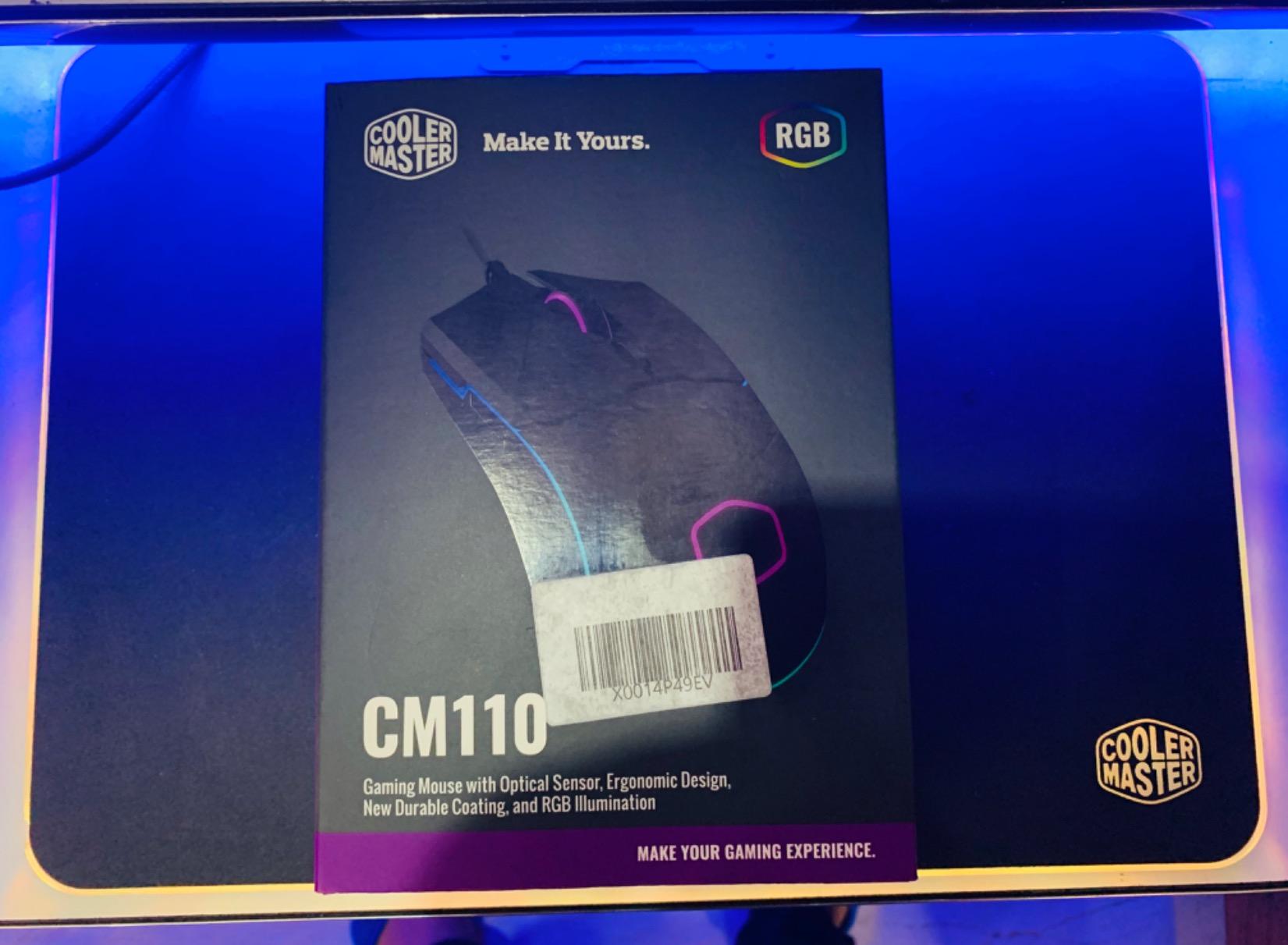 Amazon.in: Buy Cooler Master CM110 RGB Optical Gaming Mouse with ...