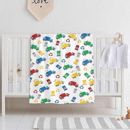 Vista 27 de Manta de construcción para regalo, manta de franela ultra suave y acogedora, manta de forro polar ligera y mullida, manta de felpa cálida para sofá