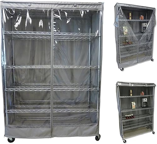 Funda para unidad de estantería para almacenamiento, en tamaños múltiples, 2 tipos disponibles, Poliéster & Mezcla de poliéster