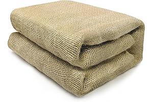 40in x 32.8ft Natural Burlap Roll: Ultimate Shrub & Tree Protector